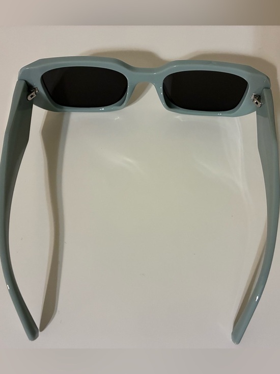 PRADA Pastel Green Rectangular Sunglasses main image 6